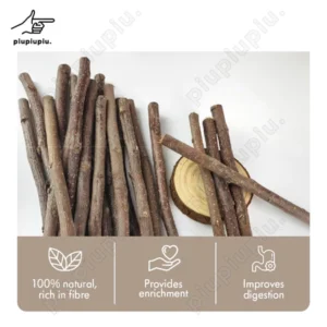 apple sticks 100g chewing molar apple branch sticks rabbit chinchilla guinea pig hamster