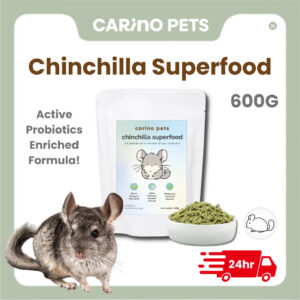 carino pets premium chinchilla superfood 600g