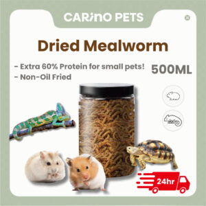 dried mealworm hamster treats turtle hedgehog sugar glider chicken feed